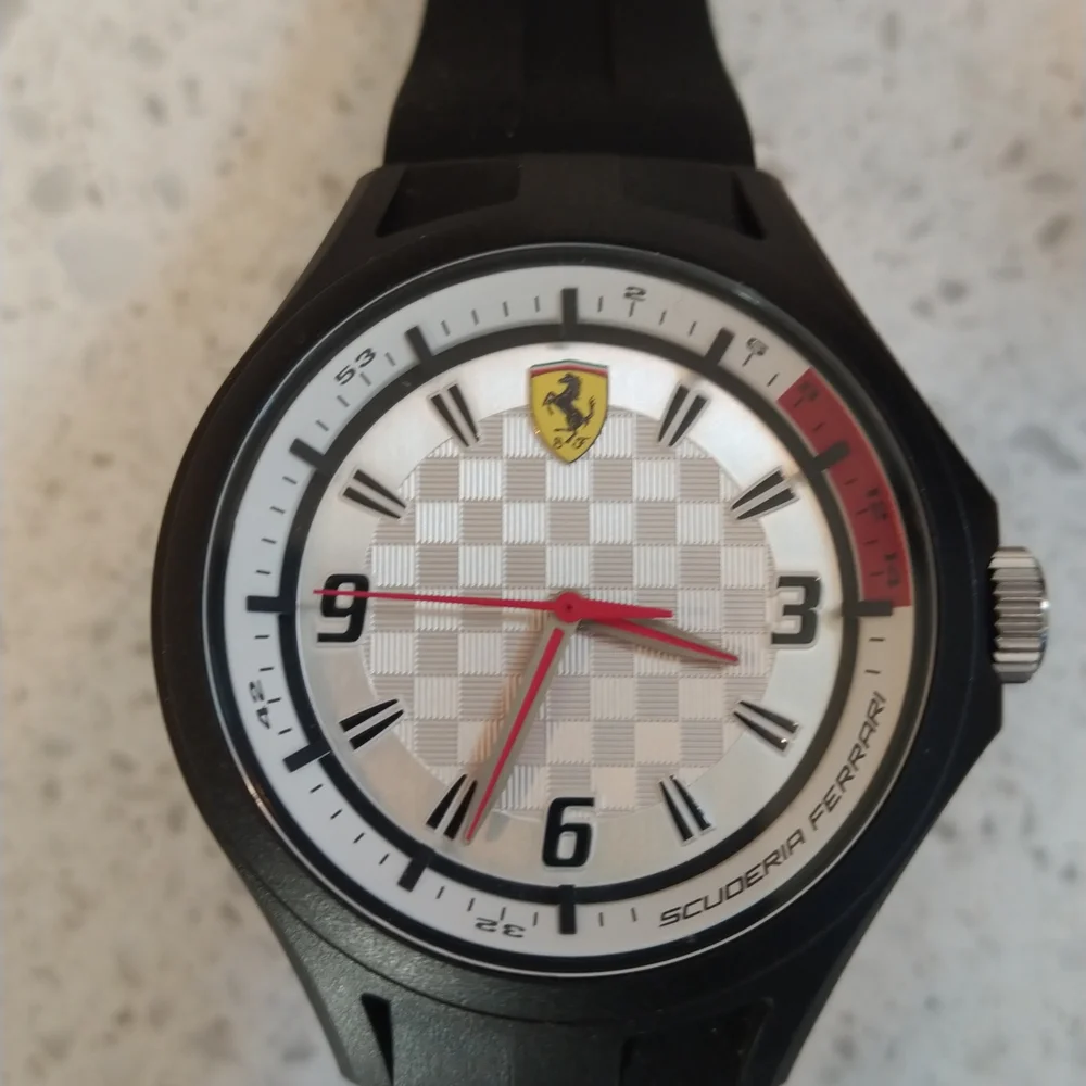 New Pit Crew 0830279 Ferrari Watch by Movado+Bonus Ferrari Style Sunglasses - Picture 8 of 9
